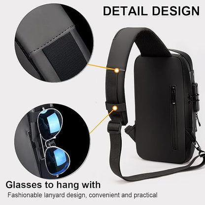 Anti-Theft Crossbody Sling Bag